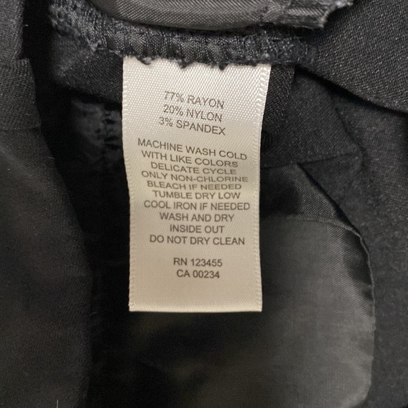 Womens Black Lord & Taylor Trousers Size 8 - Picture 8 of 14